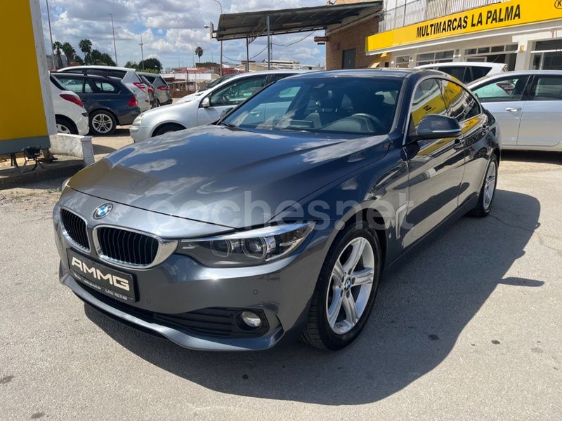 Gris / plata Usado 2018 BMW 418 Gran Coupé Coupe | 22.500 € (Precio justo) - Imagen 1/4