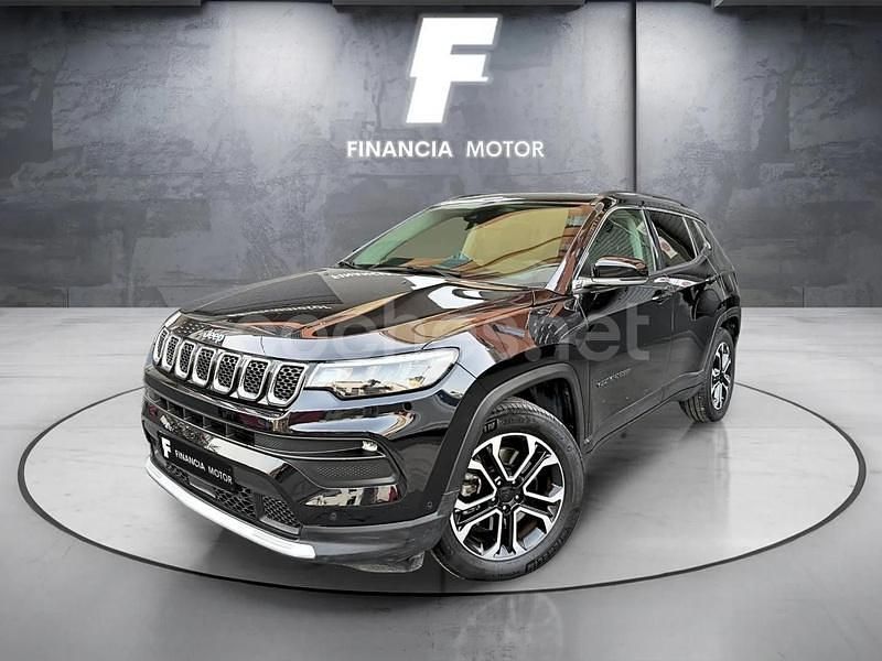 Negro Usado 2021 Jeep Compass SUV | 22.990 € (Caro) - Imagen 1/4