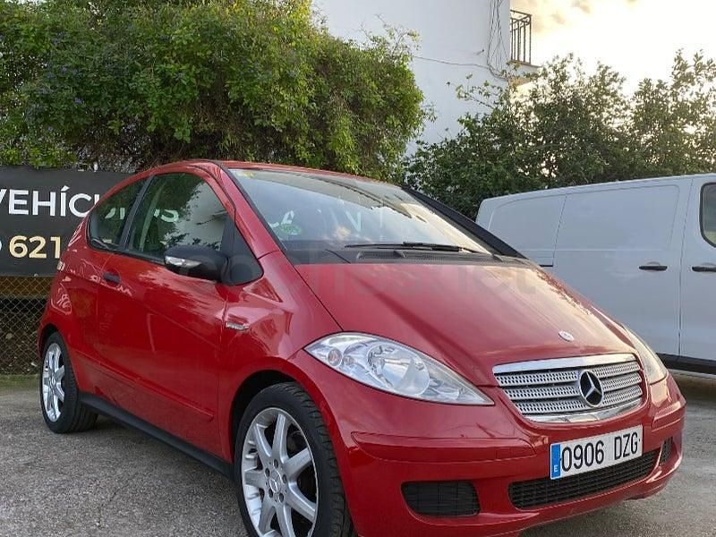 Usado Mercedes A150 95 CV (69 kW) 2006 Rojo Berlina