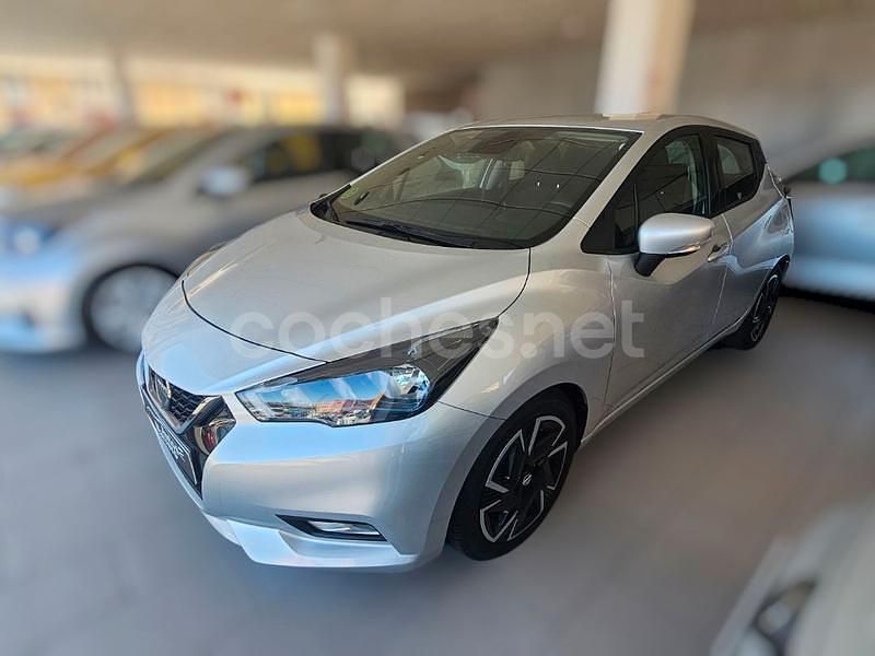 Gris / plata Usado 2021 Nissan Micra Acenta Utilitario | 13.990 € (Precio justo) - Imagen 1/4