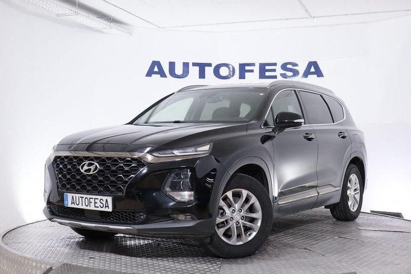 Negro Usado 2019 Hyundai Santa Fe SUV | 24.850 € (Precio justo) - Imagen 1/4