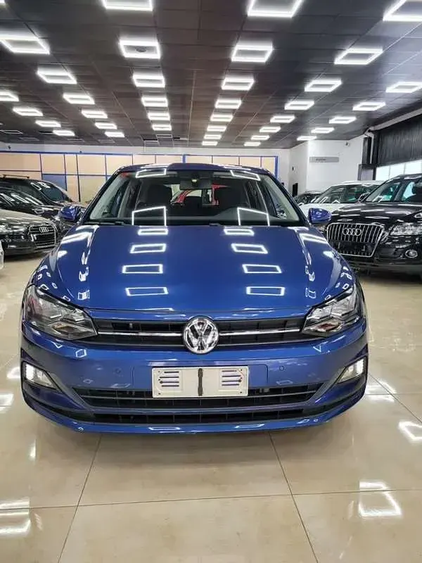 Usado VW Polo Advance 95 CV (69 kW) 2019 Azul Utilitario