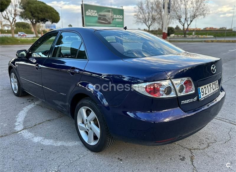 Usado Mazda 6 Sportive 136 CV (100 kW) 2004 Azul Berlina