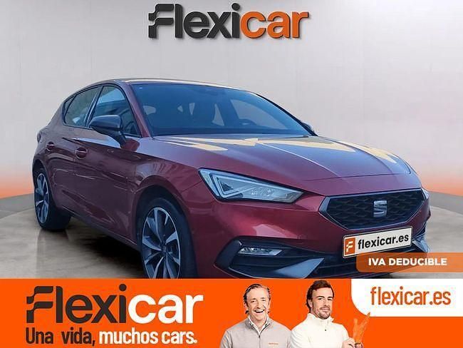 Usado Seat Leon FR 204 CV (150 kW) 2020 Rojo Berlina