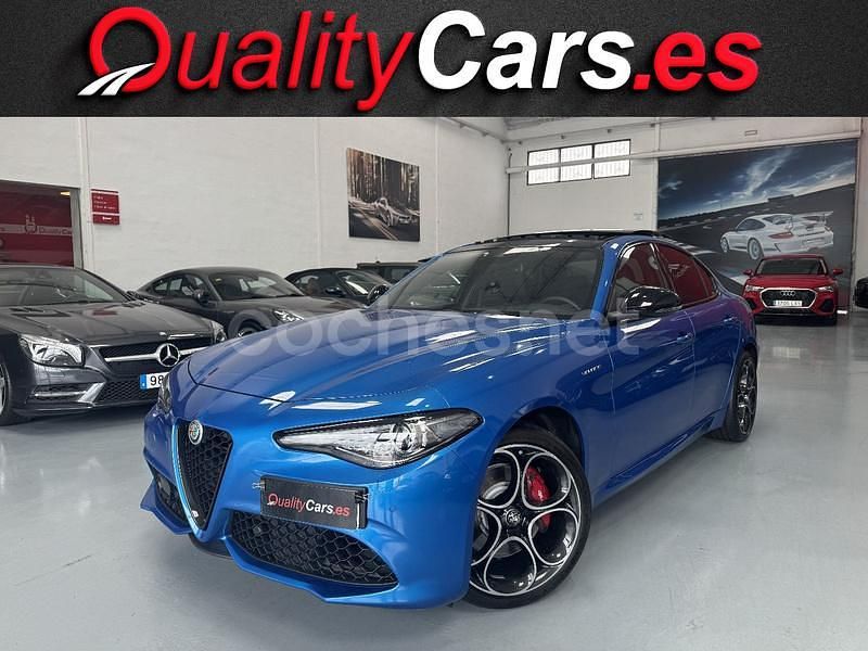 Azul Usado 2022 Alfa Romeo Giulia Veloce Berlina | 43.900 € (Precio justo) - Imagen 1/4