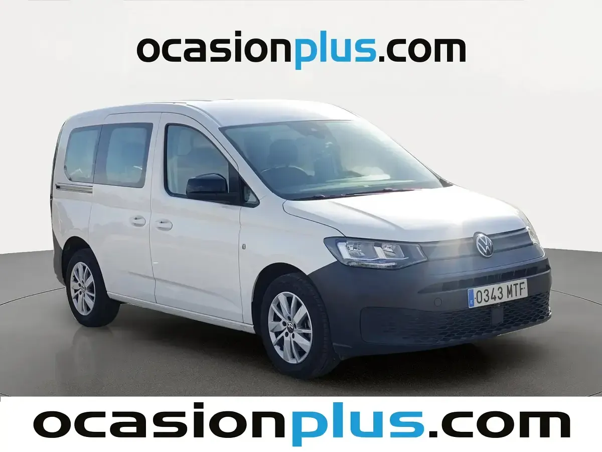 Usado VW Caddy 102 CV (75 kW) 2024 Blanco Monovolumen