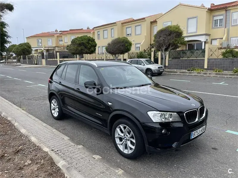 Usado BMW X3 177 CV (130 kW) 2013 Negro SUV