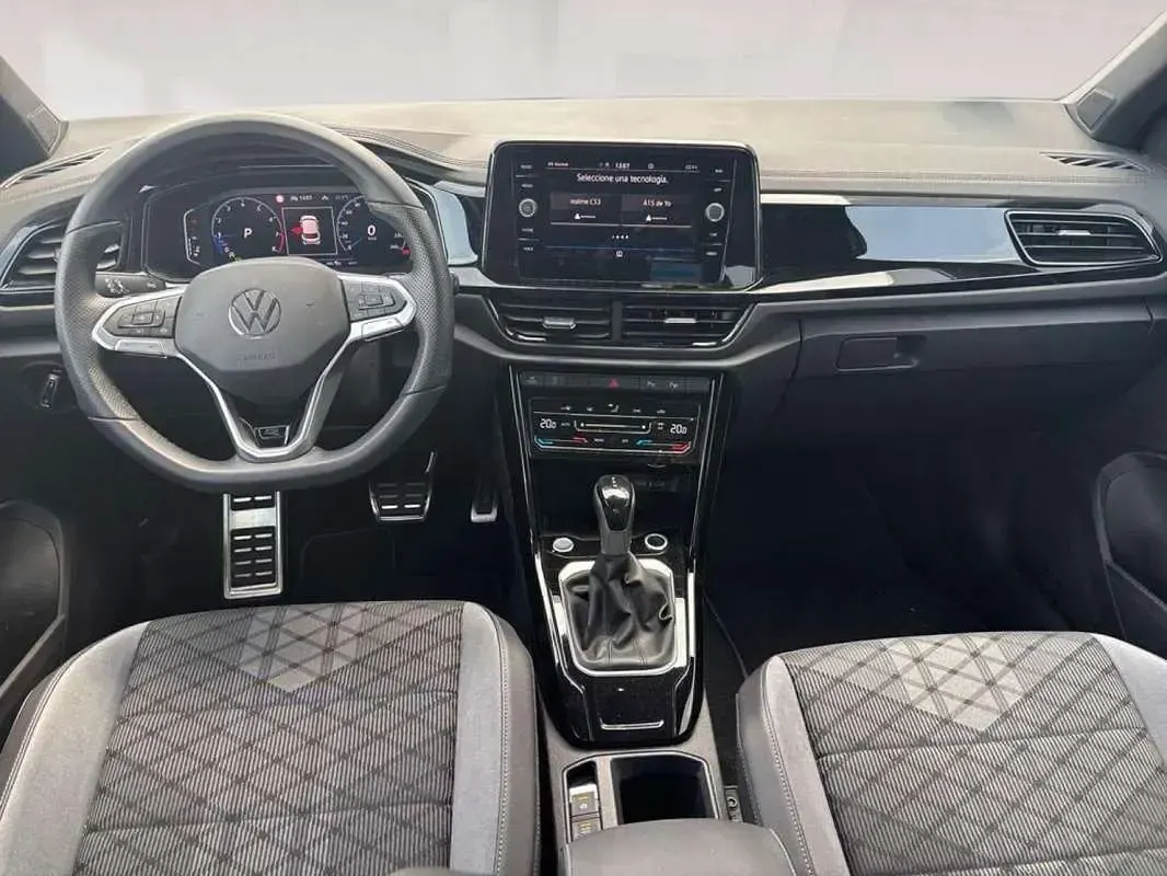 Usado VW T-Roc R-line 150 CV (110 kW) 2025 Gris SUV