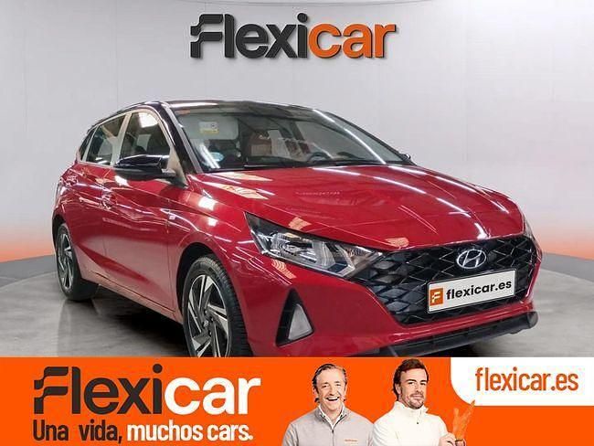 Rojo Usado 2021 Hyundai i20 Berlina | 18.490 € (Un poco caro) - Imagen 1/4