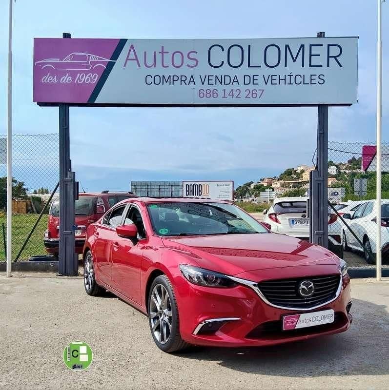 Rojo Usado 2017 Mazda 6 Berlina | 17.800 € (Precio justo) - Imagen 1/4