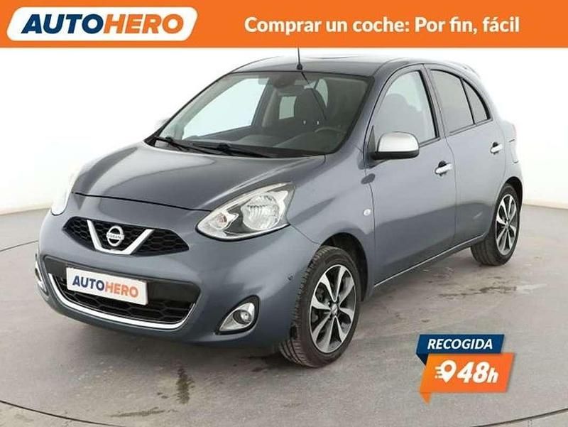 Usado Nissan Micra Acenta 80 CV (58 kW) 2017 Gris Utilitario