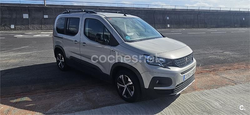 Usado Peugeot Rifter GT-line 100 CV (73 kW) 2019 Beige Monovolumen