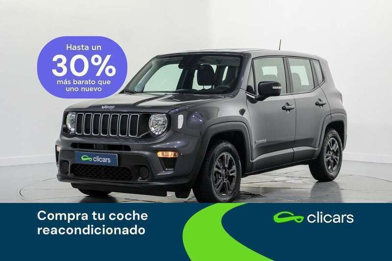Gris Usado 2022 Jeep Renegade Longitude SUV | 16.390 € (Super precio) - Imagen 1/4