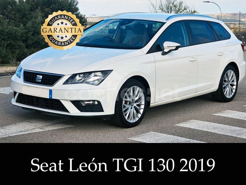 Blanco Usado 2019 Seat Leon FR Familiar | 12.900 € (Precio justo) - Imagen 1/4