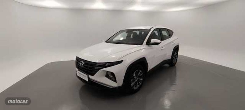 Atlas white Usado 2024 Hyundai Tucson SUV | 23.900 € (Buen precio) - Imagen 1/4