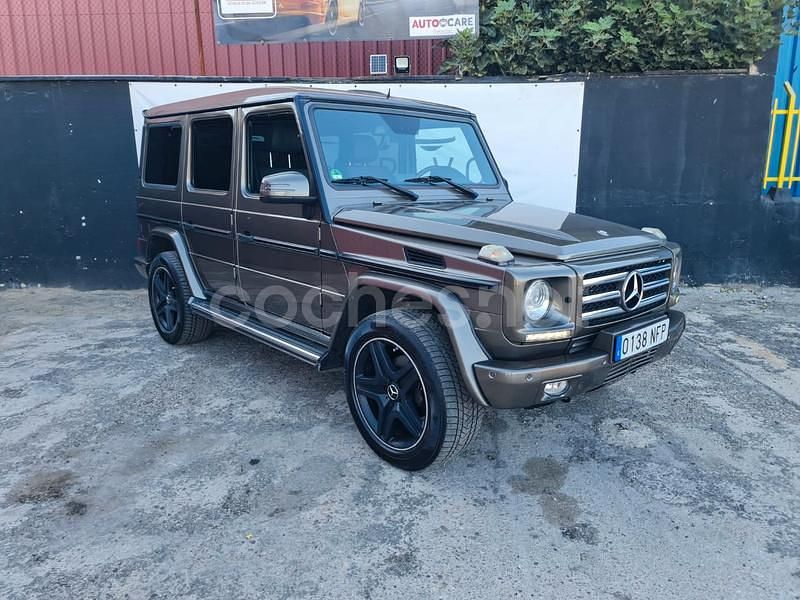 Usado Mercedes G350 211 CV (155 kW) 2013 Gris / plata SUV