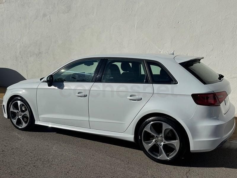 Usado Audi A3 S-Line 150 CV (110 kW) 2015 Blanco Berlina