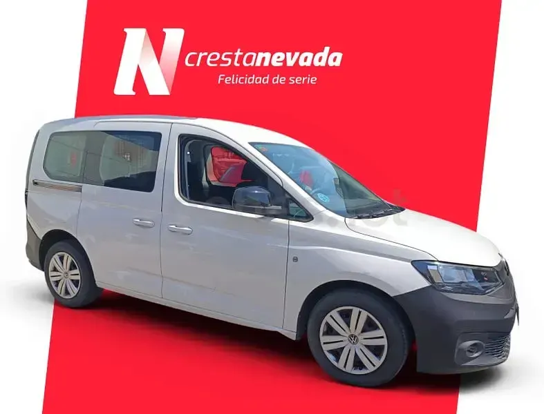Usado VW Caddy 122 CV (89 kW) 2021 Blanco Monovolumen