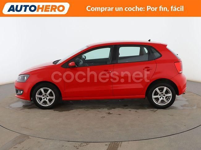 Usado VW Polo Advance 90 CV (66 kW) 2013 Rojo Berlina
