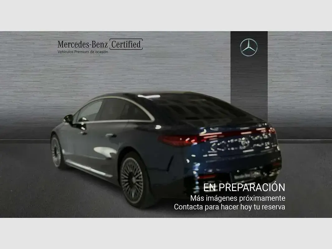 Usado Mercedes EQS450+ Edition 264 kW (360 CV) 2024 Azul Berlina