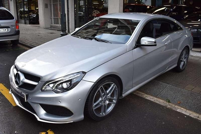 Usado Mercedes E350 258 CV (189 kW) 2015 Gris Coupe