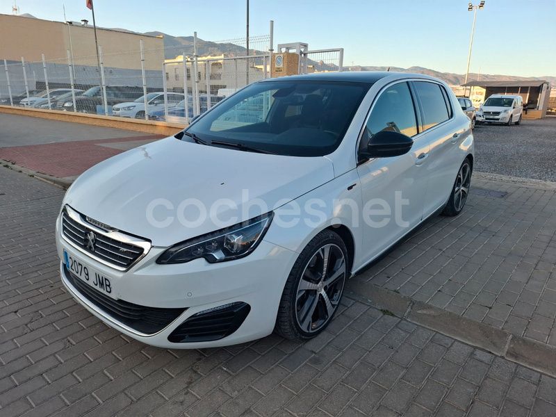 Blanco Usado 2016 Peugeot 308 GT-line Berlina | 13.499 € (Precio justo) - Imagen 1/4