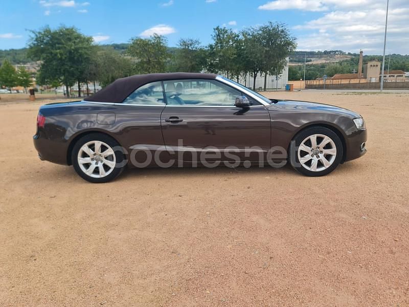 Marrón Usado 2011 Audi A5 Cabriolet Descapotable | 9900 € - Imagen 1/4