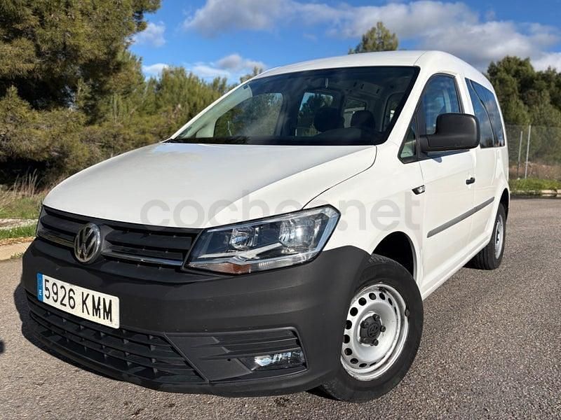 Usado VW Caddy Edition 102 CV (75 kW) 2018 Blanco Monovolumen