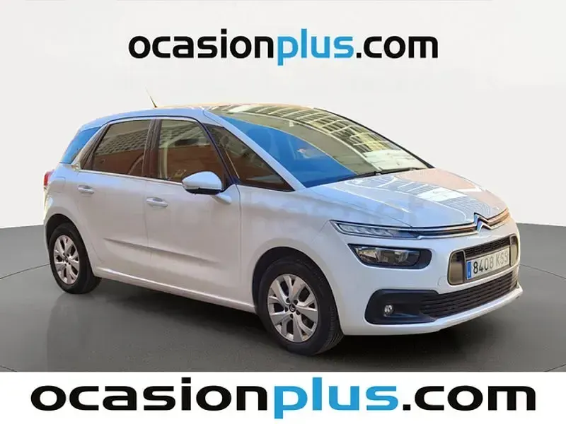 Usado Citroën C4 SpaceTourer Live 130 CV (95 kW) 2019 Blanco Monovolumen