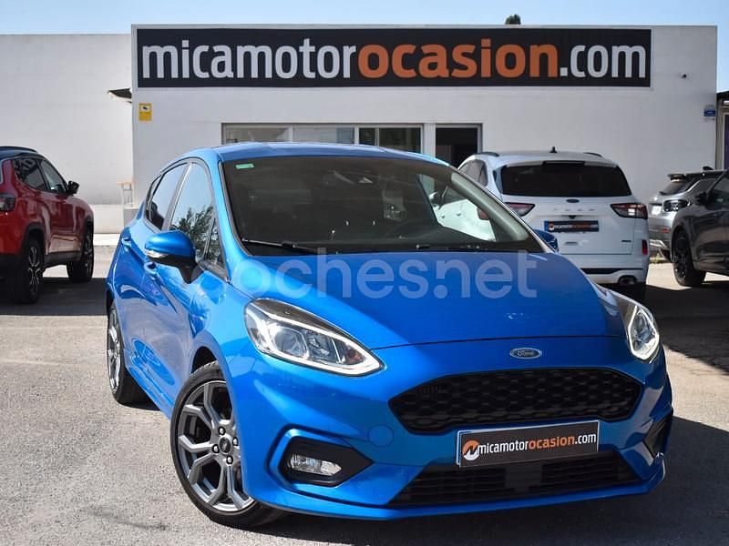 Usado Ford Fiesta ST-Line 100 CV (73 kW) 2019 Azul Utilitario