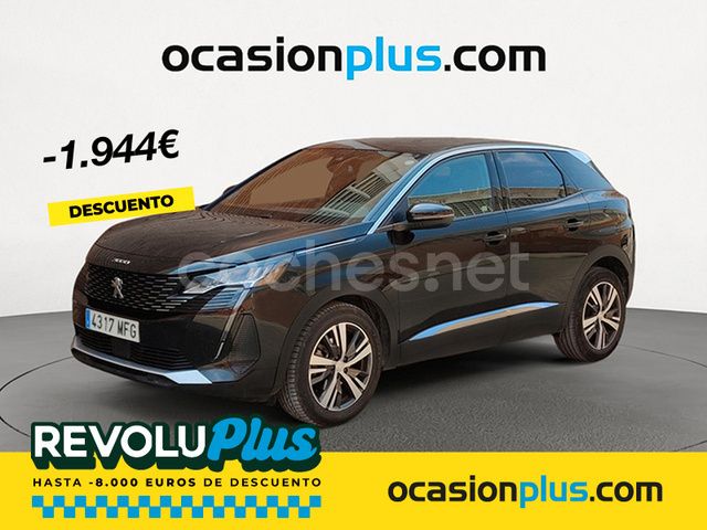 Negro Usado 2023 Peugeot 3008 Allure SUV | 20.890 € (Precio justo) - Imagen 1/4