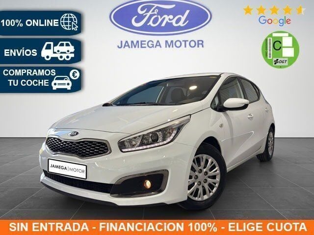 Blanco Usado 2018 Kia Ceed GT Plus Berlina | 10.990 € (Precio justo) - Imagen 1/4