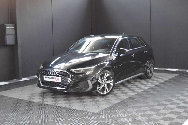 Usado Audi A3 Sportback e-tron S-Line 204 CV (150 kW) 2021 Negro Utilitario