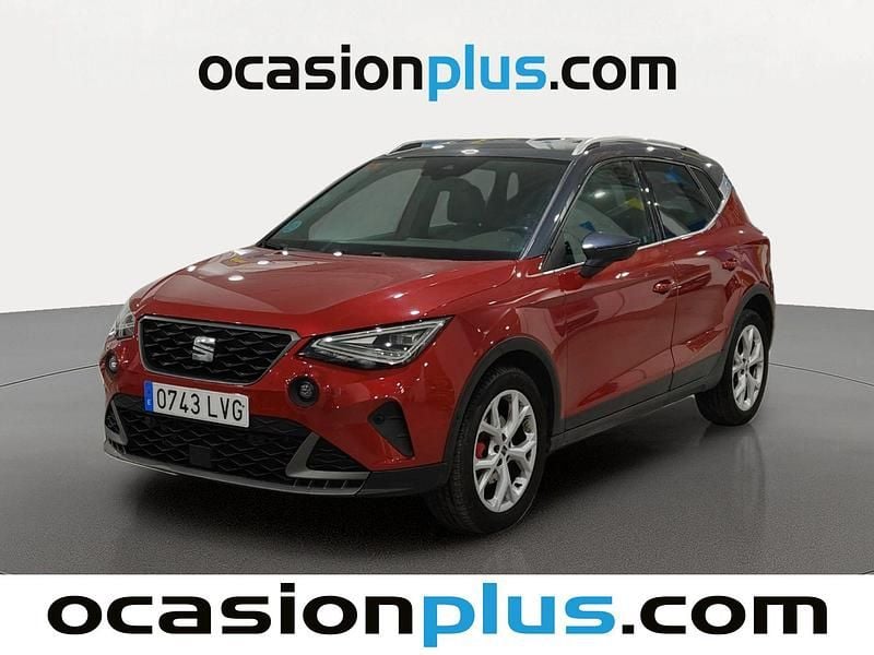 Rojo Usado 2021 Seat Arona FR SUV | 15.810 € (Precio justo) - Imagen 1/4