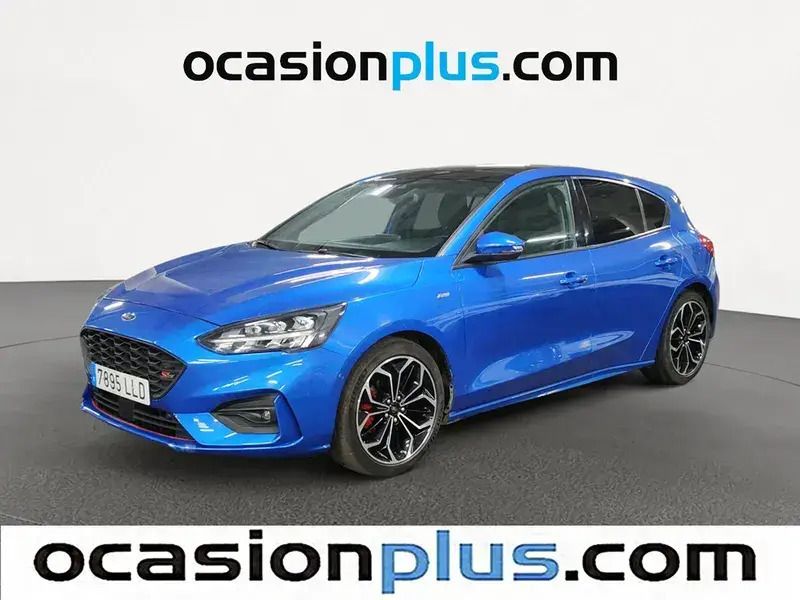 Azul Usado 2020 Ford Focus ST-Line X Utilitario | 15.446 € (Precio justo) - Imagen 1/4