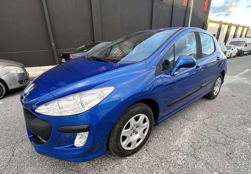 Usado Peugeot 308 Envy 120 CV (88 kW) 2010 Azul Utilitario