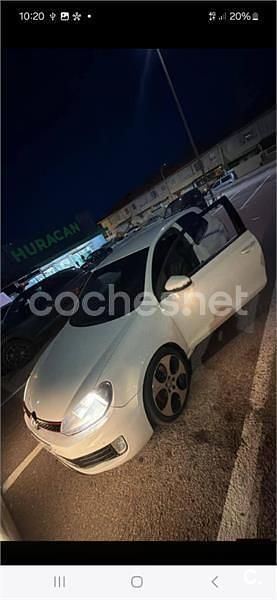 Usado VW Golf VI GTI 210 CV (154 kW) 2010 Blanco Utilitario