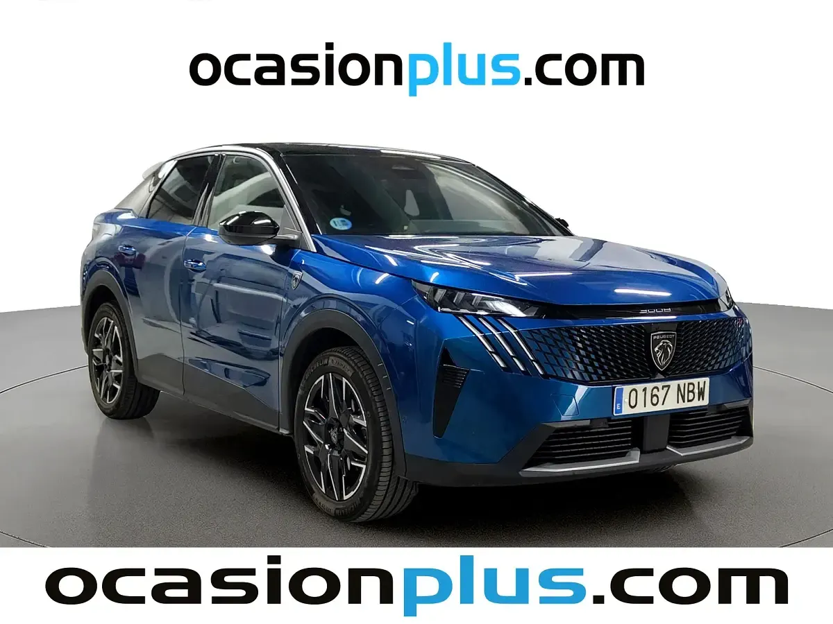 Usado Peugeot 3008 GT 145 CV (106 kW) 2025 Azul SUV