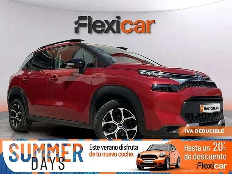 Rojo Usado 2022 Citroën C3 Aircross Shine SUV | 12.790 € (Super precio) - Imagen 1/4
