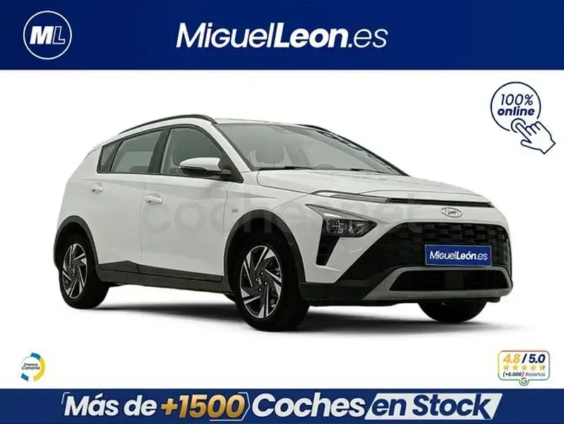 Usado Hyundai Bayon 100 CV (73 kW) 2023 Blanco SUV