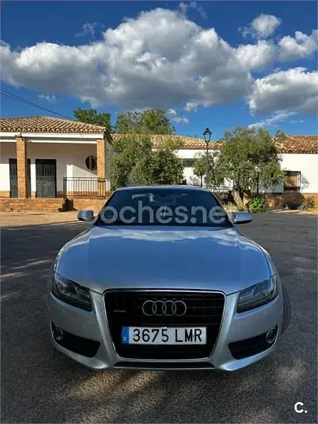 Usado Audi A5 245 CV (180 kW) 2010 Gris / plata Coupe