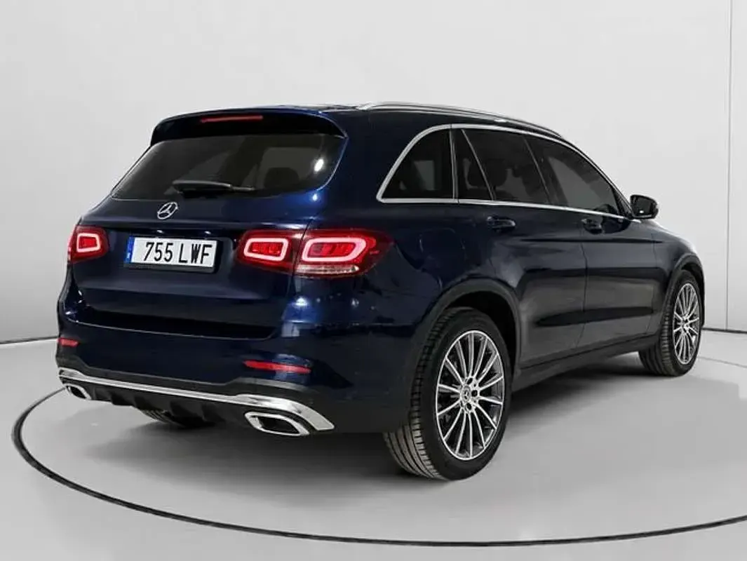 Usado Mercedes GLC220 194 CV (142 kW) 2022 Azul SUV