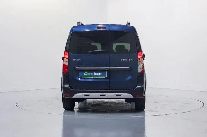 Käytetty Dacia Dokker Stepway 90 HP (66 kW) 2017 Sininen Tila-auto