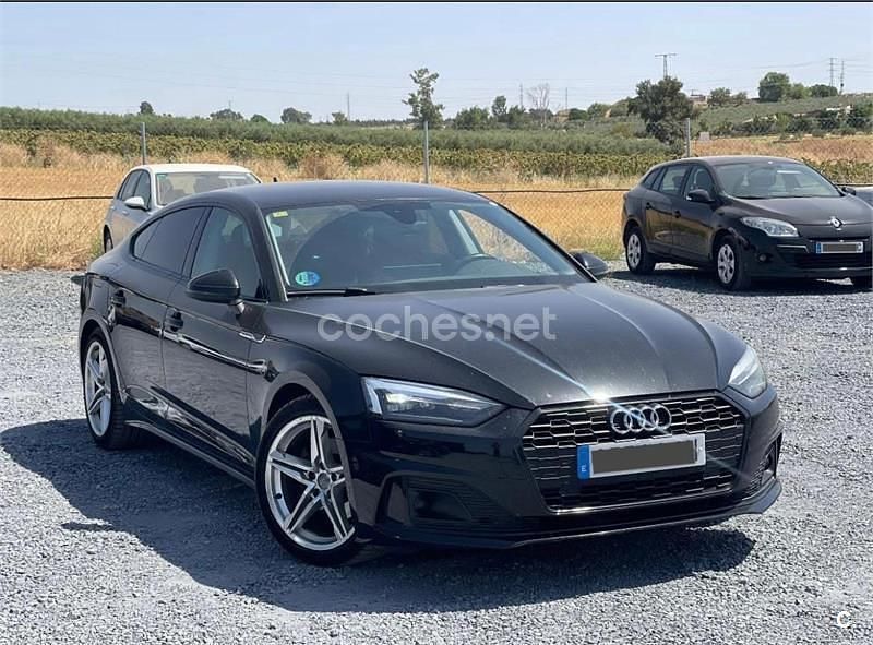 Usado Audi A5 Sportback Advanced Plus 163 CV (119 kW) 2020 Negro Utilitario