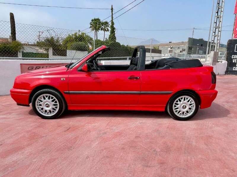 Usado VW Golf Cabriolet 75 CV (55 kW) 1995 Rojo Descapotable
