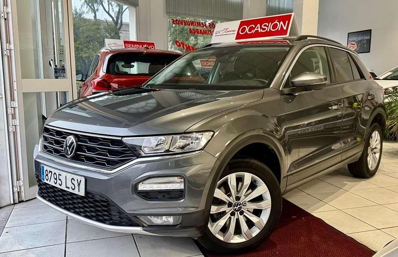 Gris Usado 2021 VW T-Roc Advance SUV | 23.800 € (Precio justo) - Imagen 1/4