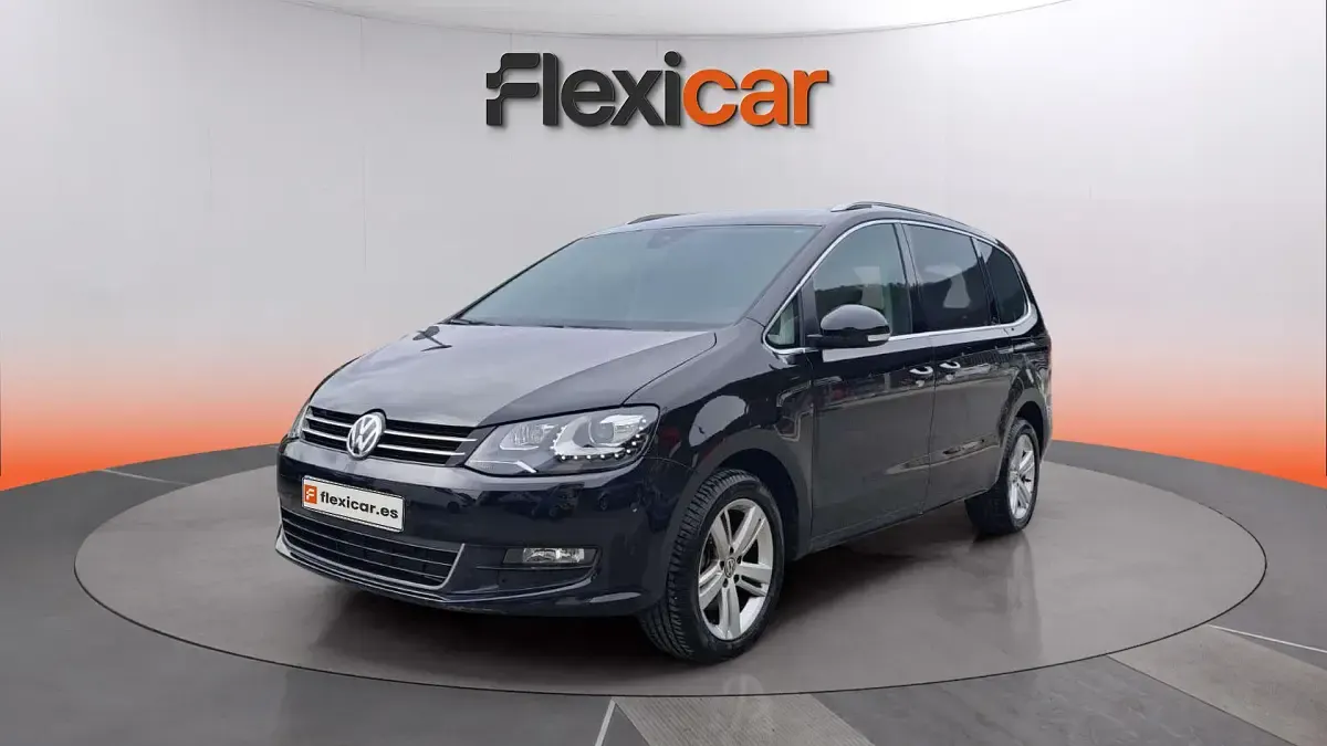 Usado VW Sharan Advance 150 CV (110 kW) 2021 Negro Monovolumen