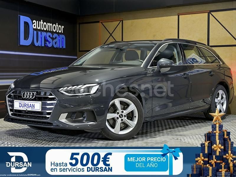 Negro Usado 2022 Audi A4 Advanced Plus Familiar | 26.990 € (Precio justo) - Imagen 1/4
