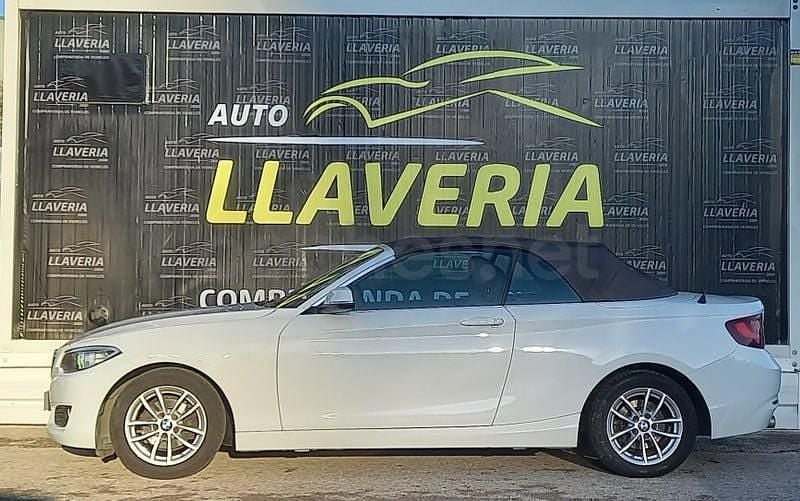 Usado BMW 218 136 CV (100 kW) 2015 Blanco Descapotable