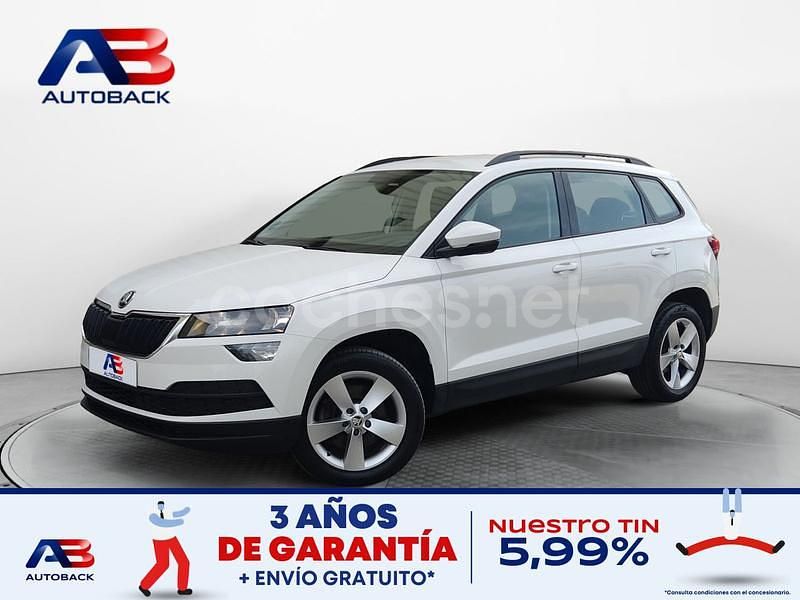 Blanco Usado 2021 Skoda Karoq Ambition SUV | 18.450 € (Buen precio) - Imagen 1/2
